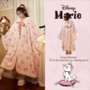 Disney Mary Cat nightgown women autumn and winter coral velvet long cape pajamas home wear