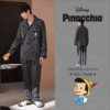Disney Pinocchio Pajamas men's pure cotton cartoon long-sleeved large-sized home wear set