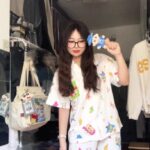 Crayon Shin-chan couple Pajamas for women in spring, autumn and winter long-sleeved sets photo review