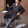 Disney Pinocchio Pajamas men's pure cotton cartoon long-sleeved large-sized home wear set