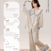 Disney Iris Pajama Women's Spring and Autumn long-sleeved pure cotton home wear set