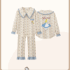 Disney Iris Pajama Women's Spring and Autumn long-sleeved pure cotton home wear set