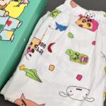 Crayon Shin-chan couple Pajamas for women in spring, autumn and winter long-sleeved sets photo review