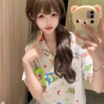 Crayon Shin-chan Couple Pajamas for Women Summer pure cotton short-sleeved home wear set photo review