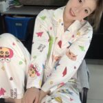Crayon Shin-chan couple Pajamas for women in spring, autumn and winter long-sleeved sets photo review
