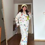 Crayon Shin-chan couple Pajamas for women in spring, autumn and winter long-sleeved sets photo review