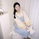 Disney Winnie the Pooh autumn and Winter pajama women's thickened warm coral fleece bathrobe home wear photo review