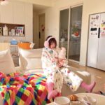 Crayon Shin-chan Coral fleece couple pajamas, women's autumn and winter warm bathrobes, home wear photo review