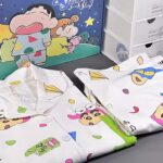 Crayon Shin-chan couple Pajamas for women in spring, autumn and winter long-sleeved sets photo review