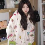 Crayon Shin-chan Coral fleece couple pajamas, women's autumn and winter warm bathrobes, home wear photo review