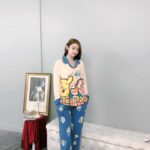 Disney Tigger pajama girl's spring, autumn and winter pure cotton long-sleeved set with a cute princess-style outerwear for home wear photo review