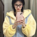 Disney Winnie the Pooh autumn and Winter pajama women's thickened warm coral fleece bathrobe home wear photo review