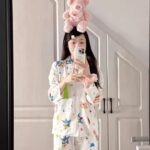 Crayon Shin-chan couple Pajamas for women in spring, autumn and winter long-sleeved sets photo review