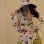 Crayon Shin-chan Coral fleece couple pajamas, women's autumn and winter warm bathrobes, home wear photo review