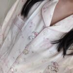 Official collaboration mikko pajamas for girls, pure cotton long-sleeved ins Japanese cartoon cute and soft home wear photo review