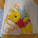 Disney Winnie the Pooh summer pure cotton short-sleeved home suit for pajama women can be worn on the outside photo review