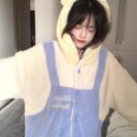 Disney Winnie the Pooh autumn and Winter pajama women's thickened warm coral fleece bathrobe home wear photo review