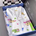 Crayon Shin-chan couple Pajamas for women in spring, autumn and winter long-sleeved sets photo review