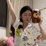 Crayon Shin-chan Couple Pajamas for Women Summer pure cotton short-sleeved home wear set photo review