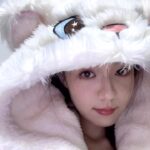 Disney Mary Cat nightgown women autumn and winter coral velvet long cape pajamas home wear photo review