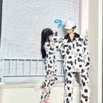 Crayon Shin-chan couple Pajamas for women in spring, autumn and winter long-sleeved sets photo review