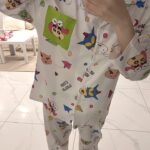 Crayon Shin-chan couple Pajamas for women in spring, autumn and winter long-sleeved sets photo review