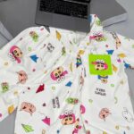 Crayon Shin-chan couple Pajamas for women in spring, autumn and winter long-sleeved sets photo review