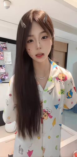 Crayon Shin-chan couple Pajamas for women in spring, autumn and winter long-sleeved sets photo review