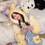 Disney Winnie the Pooh autumn and Winter pajama women's thickened warm coral fleece bathrobe home wear photo review