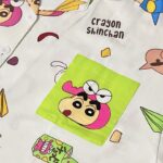 Crayon Shin-chan couple Pajamas for women in spring, autumn and winter long-sleeved sets photo review