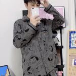 Disney Pinocchio Pajamas men's pure cotton cartoon long-sleeved large-sized home wear set photo review