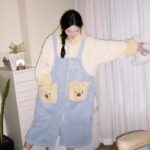 Disney Winnie the Pooh autumn and Winter pajama women's thickened warm coral fleece bathrobe home wear photo review