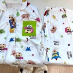 Crayon Shin-chan couple Pajamas for women in spring, autumn and winter long-sleeved sets photo review