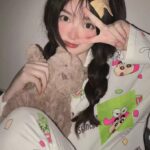 Crayon Shin-chan couple Pajamas for women in spring, autumn and winter long-sleeved sets photo review