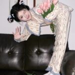Disney Iris Pajama Women's Spring and Autumn long-sleeved pure cotton home wear set photo review