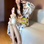 Crayon Shin-chan Coral fleece couple pajamas, women's autumn and winter warm bathrobes, home wear photo review