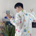 Crayon Shin-chan couple Pajamas for women in spring, autumn and winter long-sleeved sets photo review