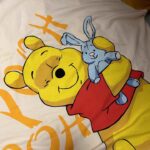 Disney Winnie the Pooh summer pure cotton short-sleeved home suit for pajama women can be worn on the outside photo review