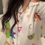 Crayon Shin-chan couple Pajamas for women in spring, autumn and winter long-sleeved sets photo review