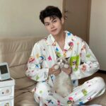 Crayon Shin-chan couple Pajamas for women in spring, autumn and winter long-sleeved sets photo review
