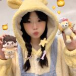 Disney Winnie the Pooh autumn and Winter pajama women's thickened warm coral fleece bathrobe home wear photo review