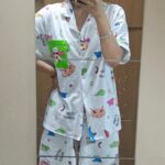 Crayon Shin-chan couple Pajamas for women in spring, autumn and winter long-sleeved sets photo review