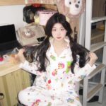 Crayon Shin-chan couple Pajamas for women in spring, autumn and winter long-sleeved sets photo review