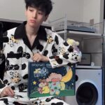 Crayon Shin-chan couple Pajamas for women in spring, autumn and winter long-sleeved sets photo review