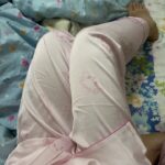 Disney Mary Cat Pajamas for spring and summer, long-sleeved casual ice silk outerwear for home wear photo review