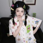 Crayon Shin-chan Couple Pajamas for Women Summer pure cotton short-sleeved home wear set photo review