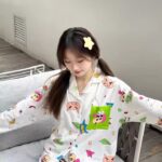 Crayon Shin-chan couple Pajamas for women in spring, autumn and winter long-sleeved sets photo review