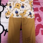 Disney Winnie the Pooh Spring and autumn pure cotton long-sleeved set of cute cartoon home wear photo review