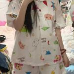 Crayon Shin-chan couple Pajamas for women in spring, autumn and winter long-sleeved sets photo review
