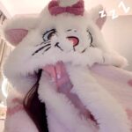 Disney Mary Cat nightgown women autumn and winter coral velvet long cape pajamas home wear photo review